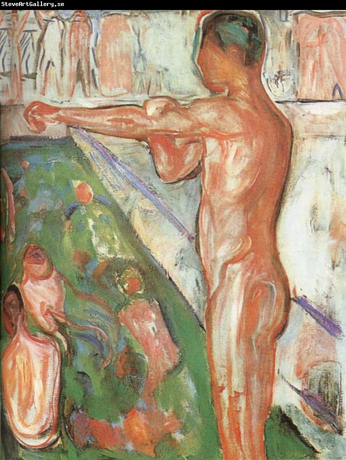 Edvard Munch Bather
